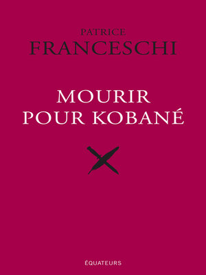 cover image of Mourir pour Kobané